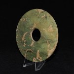 Antike.Jade Bi-Scheibe Tang - Song Dynastie